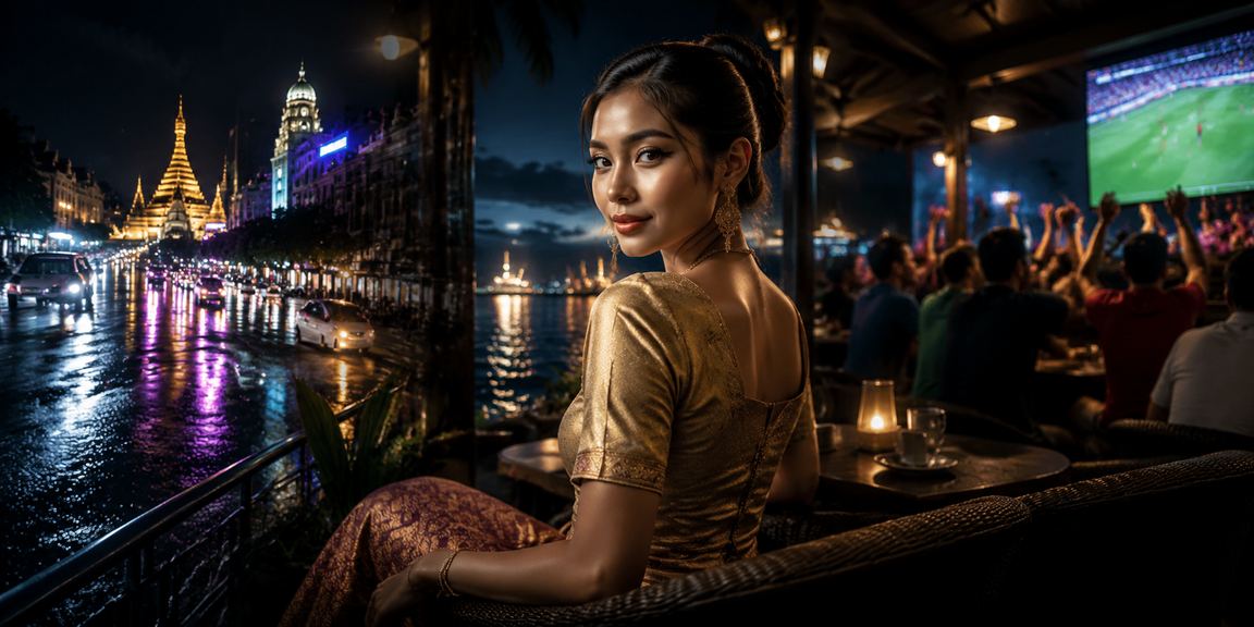 ရန်ကုန် မြို့အတွင်း ဘောလုံးမဲပွဲကြော်ငြာ စတင်သော ညချမ်း